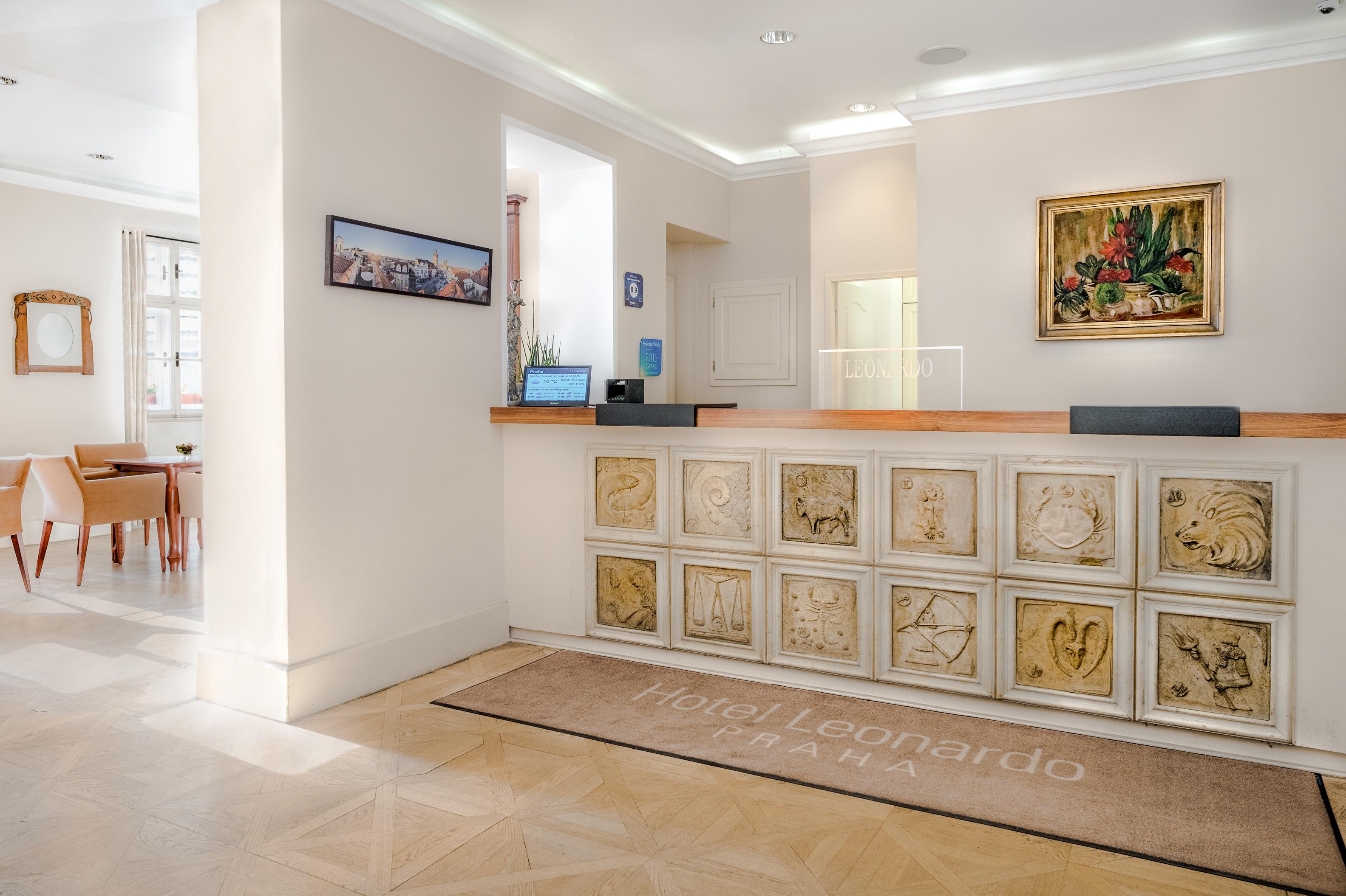 Hotel Bookquet Prague Exterior photo Reception